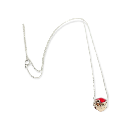 NECKLACE STEEL SILVER SANTA CLAUS3